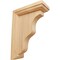 Ekena Millwork 2 1/4"W x 5"D x 7"H Hamilton Traditional Bracket, Red Oak BKT02X05X07HARO - alternate 1